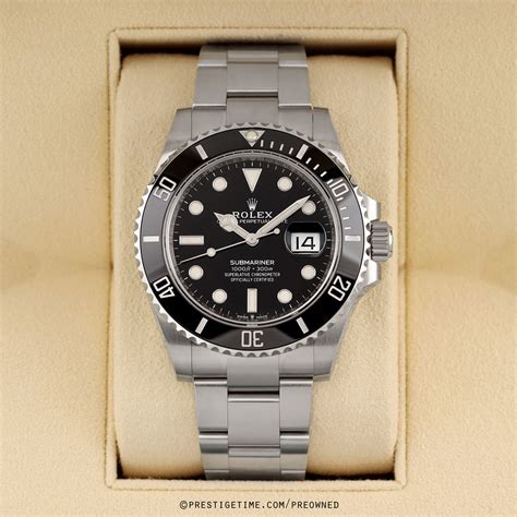 rolex pre-owned submariner date|used Rolex Submariner price list.